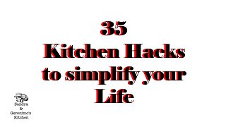 35 Kitchen Hacks