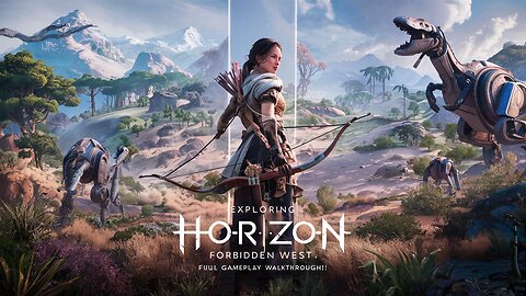 Horizon Forbidden West PS5: Gameplay Walkthrough! part-1
