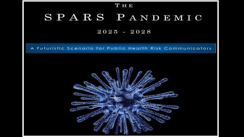 SPARS 2025-2028 La conclusione del PLANdemic?(Ricordo coincide Agenda 21-2030)