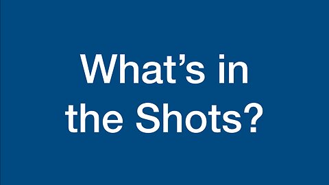 What's in the Shots?