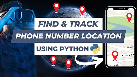 How To Track Someone Location With Phone Number Using Python | Trace Mobile Number Location (2022)