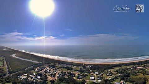 Woodside Beach 29 October 2023 by drone 4k