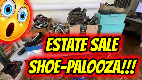 Ep. 16 - Estate Sale Shoe-Palooza!
