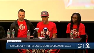 Ohio high school athletes could sign endorsement deals