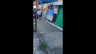 Shopping area in the Philippines