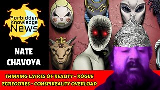 Thinning Layres of Reality - Rogue Egregores - Conspireality Overload | Nate(Reality Czars)
