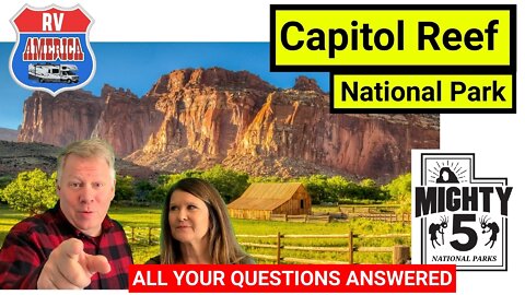 Capitol Reef - one of the Mighty 5 National Parks in Utah - What to KNOW