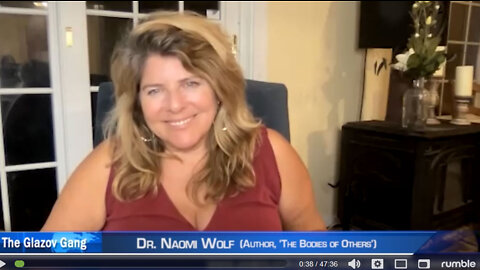CDC & White House Colluded to Silence Naomi Wolf.