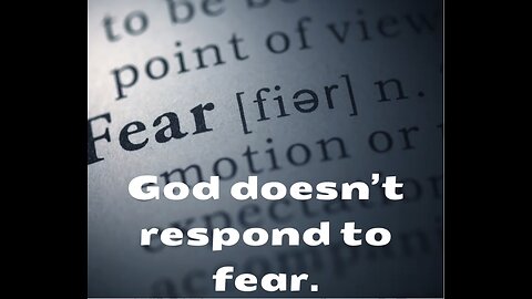 Faith Over Fear