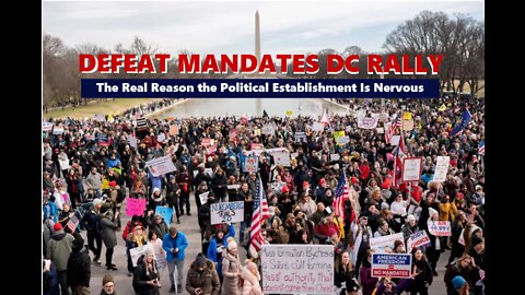 Mandates Free DC Rally UNITES Left and Right. MSM Freaks Out!