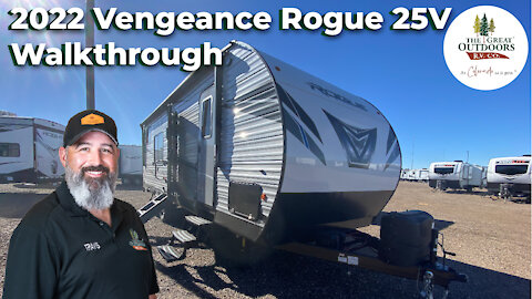 GREAT NEW TOY HAULER! 2022 Vengeance Rogue 25V Toy Hauler