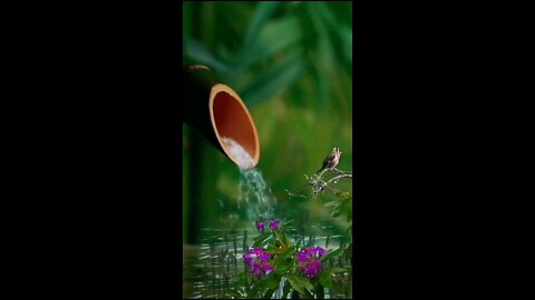 Relaxing music. The sound of water. Music to relieve stress