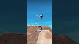 Crazy Double Backflip Line! #short -Bryce Tryon