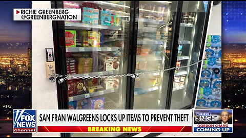 San Francisco Walgreens Now Using Chains and Padlocks on Food Display Freezers (7.18.23)