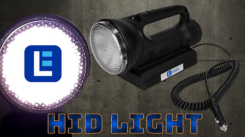 Rechargeable HID Handheld Light - 3200 Lumens Industrial Lighting & Electronics