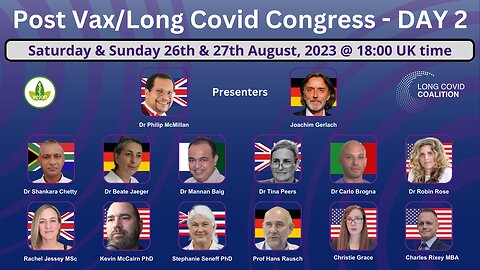 DAY 2 - Post Vax/Long Covid Congress