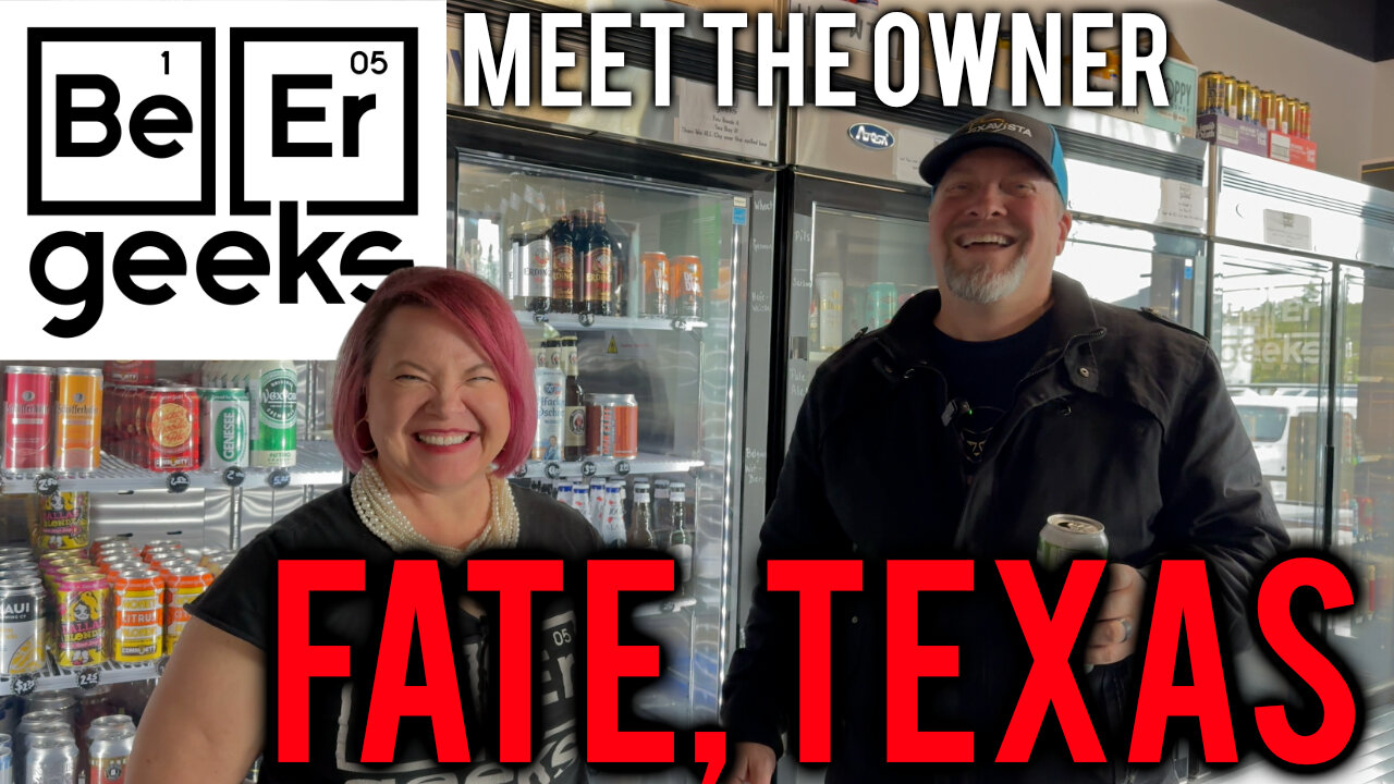 Meet The Owner of Beer Geeks in Fate Texas! BIG PLANS coming up!