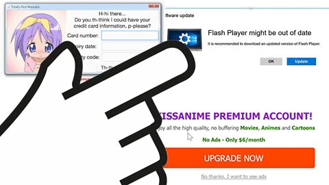 Clicking ads on a SKETCHY Anime Streaming site? - Malware Installed