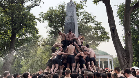 Naval Academy Herndon Monument Climb 2023 (Class of 2026)