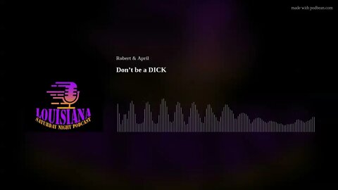 Don’t be a DICK