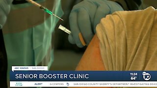Clinic opens in downtown San Diego to give boosters to homeless seniors