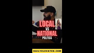 Local vs national politics #political #news