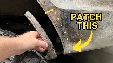 Got Rust? See How I formed a patch panel from scratch and welded it on to my 1971 K5 Blazer.