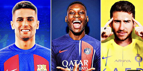 PSG'S NEW BIG TRANSFER! Kolo Muani is going to Paris! Cancelo to Barcelona, Laporte to Al Nasser!