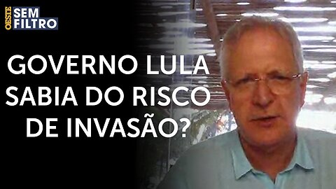 Augusto Nunes: ‘Se Lula governava antes da posse, não sabia do risco de invasões no DF?’ | #osf