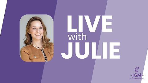 LIVE WITH JULIE: A GREAT STORM IS COMING