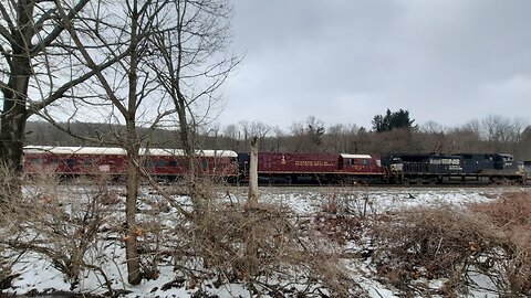 Norfolk Southern 11z With NS 3661 GE ET44AC Lead, NS 4168 AC44C6M Trailing , NS 4414 GE44CM DPU