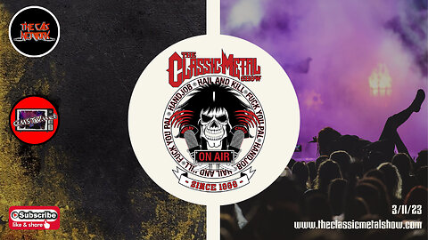 CMS | The Classic Metal Show LIVE 3/11/23