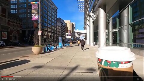 Take a Walk with Me from Starbucks to Callowhill Via Broad Street [4k]