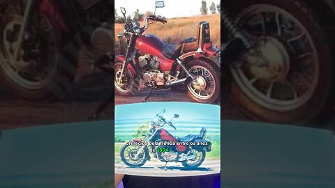 História das motos Custom no Brasil em 1 minuto: HONDA SHADOW 600 #shadow600 #hondashadow #honda