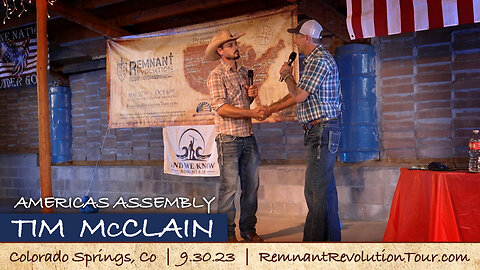 Tim McClain (America's Assembly) - Colorado Springs, CO | 9.30.23 - A Remnant Revolution Tour Event