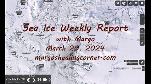 Sea Ice Weekly Report with Margo (Mar. 20, 2024)