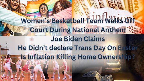 Joe Biden Claimed He Didn't Declare Trans Day On Easter | Is Christianity Disappearing From The West?| Wisconsin Governor Vetoes Transgender Ban In Sports