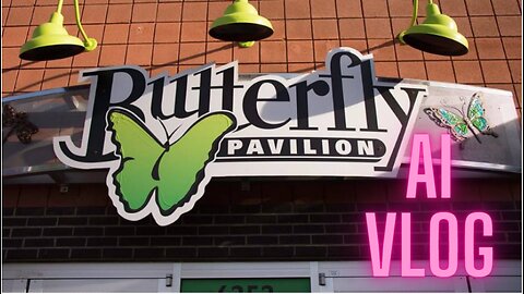 Exploring the Butterfly Pavilion in Westminster, Colorado | Artificial Intelligence Travel Vlog # 10