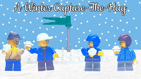 A Christmas Capture-The-Flag | LEGO Stop Motion