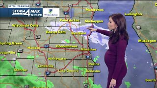 Light rain and snow showers in the afternoon