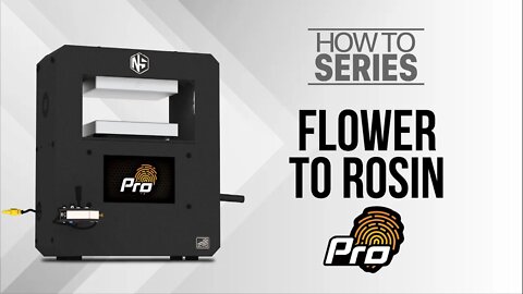 START TO FINISH - FLOWER TO ROSIN NUGSMASHER® PRO TOUCH