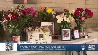 Family of teen shot during home invasion fights for answers
