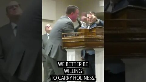 We better be willing to carry holiness #sermon #preaching #upci #apostolic