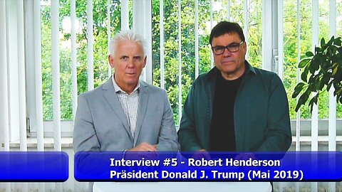 Präsident Donald J. Trump - Robert Henderson (Mai 2019(