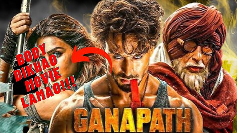 Paisa Barbad Bhe***** | Ganapath Movie Trailer | Filmi Chai Review.