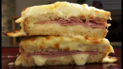 Quick And Easy Croque Monsieur Recipe #Shorts