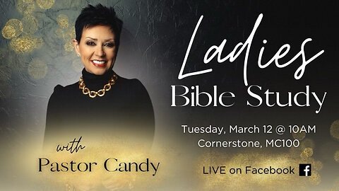 Pastor Candy Christmas | Ladies Bible Study | March 12, 2024