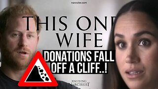 Donations Fall Off a Cliff (Meghan Markle)