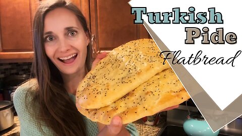 Turkish Flatbread (Pide) Recipe