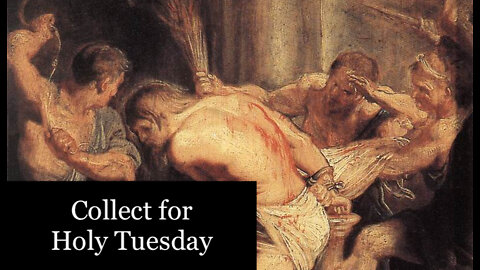 He Gave His Back: Collect Reflection for #HolyWeek | #lent #HolyTuesday